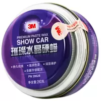 3M 璀璨水晶硬蜡PN39628内含打蜡海绵汽车蜡上光保养去污防晒抗氧化