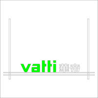 vatti华帝 中英文组合标 精品发光字 百和仕