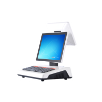 浩顺 X-20（二代）-蓝标 白色 服装超市便利店奶茶店智能型收银一体机