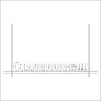 CHANGHONG长虹 中英文组合标 精品发光字 百和仕