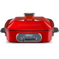 摩飞电器(Morphyrichards)MR9088多功能锅料理锅 电烧烤锅电火锅烧烤炉家用电蒸锅