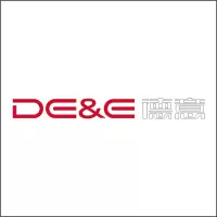 DE&E 德意 中英文组合标 精品发光字 百和仕
