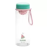 苏泊尔 SUPOR 儿童通用冷水塑料杯BB杯夏日系列 西瓜580MLKC58DT10