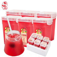 聚仙庄 冰杨梅汁 冷冻冷藏饮料杨梅汁果蔬汁饮料 380ml*6瓶 (单位:箱)