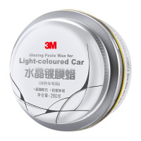 3M 水晶镀膜蜡PN39568浅色车专用含打蜡海绵白色车漆汽车打蜡保护蜡抛光保养上光蜡镀膜水晶棕蜡新车蜡