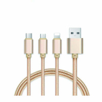 三合一数据线 颜色随机发货