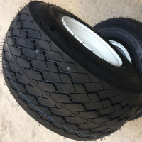 电动观光车巡逻车轮胎轮胎高尔夫球车真空轮胎 黑色