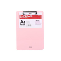 晨光(M&G)文具A4粉色耐折型书写板夹 记事夹文件夹垫板单个装ADM95369