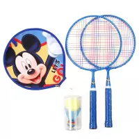 迪士尼(Disney)儿童大圆拍初学训练羽毛球拍 亲子互动玩具 米奇DDA51868-A