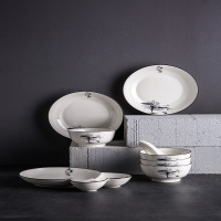 菲米·生活 醉江南陶瓷餐具套装 FM-TC1960