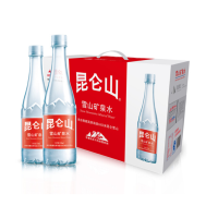 昆仑山 雪山矿泉水510mL12瓶/箱