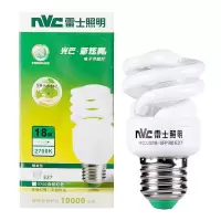 雷士照明 NVC E27 大口螺旋 18W2700K 节能灯 黄光