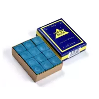 企购优品一盒12粒 台球用品配件 通用台球杆巧克 桌球杆巧粉 枪粉 擦粉 三角巧粉