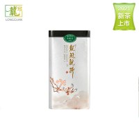 SMH 【2021新茶】G20峰会指定用茶 纯手工炒制 西湖龙冠龙井茶叶木碗钉雨前一级清香典范纯单罐100g