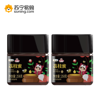 SMH 中粮福小满荔枝蜂蜜258g罐装*2
