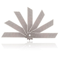 广博 MG5420美工刀片10盒装大号裁纸刀片 大刀片 墙纸刀片 壁纸刀片 刀片 剪/刀/尺 刀片