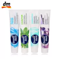 SMH 多默(domol) 东托成人牙膏125ml*3盒 口味随机(植物清新,白净健齿,抗敏固齿,含氟清新)