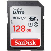 闪迪(SanDisk)YC 128GB SD存储卡 含读卡器 捕捉全高清佳能尼康等数码相机理想伴侣