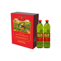 SMH 橄倍尔 橄榄葵花食用植物调和油1L*2桶组合装 特级初榨橄榄油12%西班牙原装进口