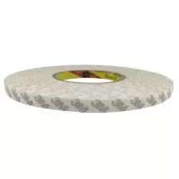 3M 55280PVC 双面胶带强力防水无痕双面胶耐高温白色双面胶车用家用15毫米宽50米长0.3毫米厚