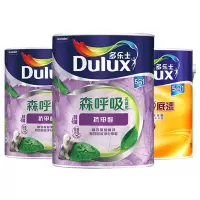 多乐士（Dulux）森呼吸硅藻抗甲醛乳胶漆内墙 油漆涂料墙面漆 A8111+A931