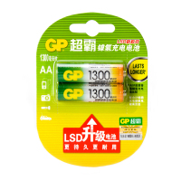 (ZDJ)超霸(GP)5号 1300毫安 2个/卡 镍氢 充电电池(计价单位:卡)