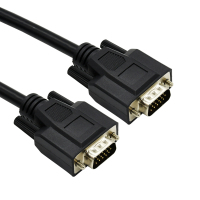 酷比客(L-CUBIC) 经济型VGA线电脑投影仪电视连接线 VGA线黑色12M