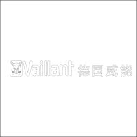 Vaillant德国威能 中英文组合标 精品发光字 百和仕