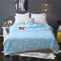 美缘登米兰春天鹅丝被 -M3026