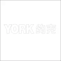 YORK 约克 中英文组合标 精品发光字 百和仕