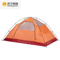 SMH 维仕蓝(wissblue) 双人2人双层手动帐WR6037 需搭建户外帐篷露营野营郊游