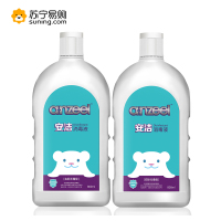 SMH 安洁 复合季铵盐消毒液800ml(白)*2瓶 新老包装随机发货