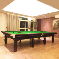 星加坊台球桌英式斯诺克台球桌标准英式桌球台家用成人球房斯诺克球桌案子3.8米桌球台普及版