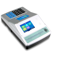 食堂饭堂消费机 YC I10售饭机学校打卡机IC卡餐厅饭卡机(打卡机+发卡机关+200张卡)