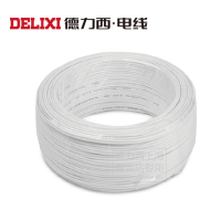 德力西电线电缆 铜芯电话线 国标100米