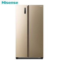 海信 HISENSE BCD-535WTVBP/Q535升对开门冰箱变频风冷无霜纤薄机身电脑控温节能静音 流光金