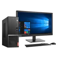 联想i5-8400 128G固态+1T机械 8G DDR4内存 GT710 2G独显23.6英寸 Win10 带无线蓝牙