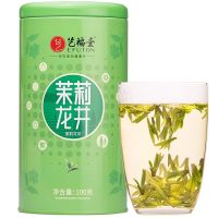 艺福堂(EFUTON)茉莉龙井特级100g/罐