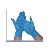 一次性 手套橡胶塑胶 无粉型 1000装只 蓝色 AO32