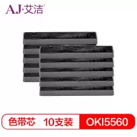艾洁 四通OKI5560色带芯(10支装) 适用OKI 5560 6500 5760
