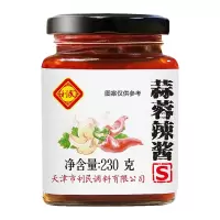 利民 蒜蓉辣酱S230g/瓶