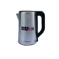 龙集(LONGJI)防水优质温控器 食品级加厚 不锈钢大容量2.5L快速电热水壶(砂光) LJ-8803