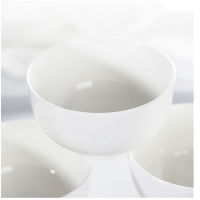 果兹(GUOZI) 陶瓷餐具 家用陶瓷米饭碗 瓷碗 (4.5英寸)