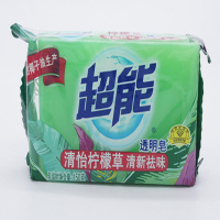 超能 柠檬草洗衣皂(绿色) 单块装