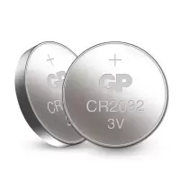 GP超霸 CR2032-2IL5钮扣电池 CR2032 3V 50粒装(单位:盒)