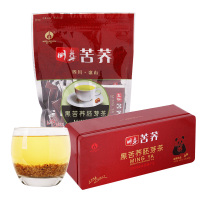 明芽苦荞茶四川大凉山全胚芽苦荞麦花草茶花茶400g+260g