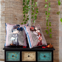 PY 迪士尼 3D幻彩沪上情缘抱枕被 办公室抱枕被两用靠枕被子靠垫毯子午睡枕头三合一网红神器 沪上情缘40*40cm