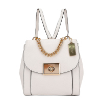 COACH 蔻驰 奢侈品 女士小号双肩包背包手提包纯色皮革 F76690 IMCHK