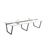 洛克菲勒 LUO KE FEI LE 会议桌长桌 (不含椅子) 2.8米