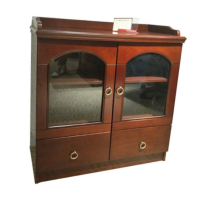 木质茶水柜 现代中式油漆办公柜办公矮柜油漆